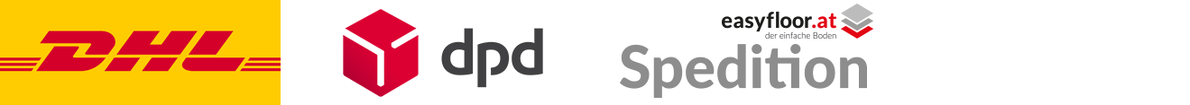 Wir versenden mit im Easyfloor Fortelock Onlineshop